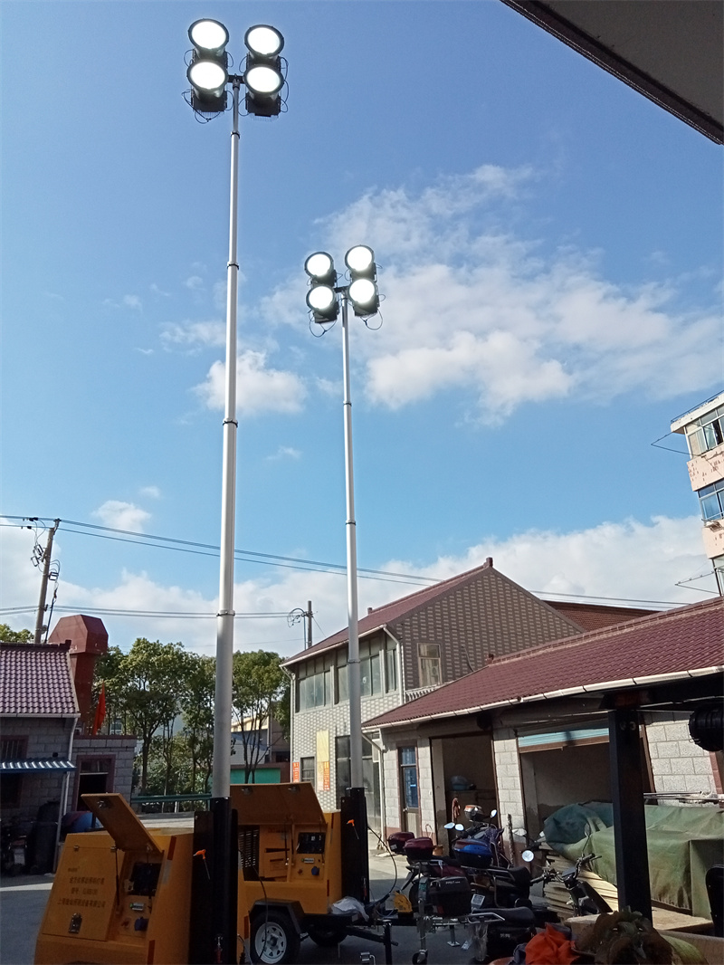 消防移动照明灯组拖车式牵引装置自动升降工作灯塔