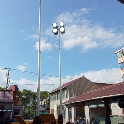 消防移动照明灯组拖车式牵引装置自动升降工作灯塔