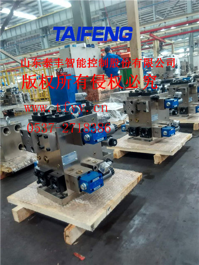 泰丰WC67Y-200CV折弯机阀组，电液阀控制