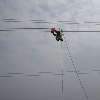 线路感应式取电高压警示球货源工厂