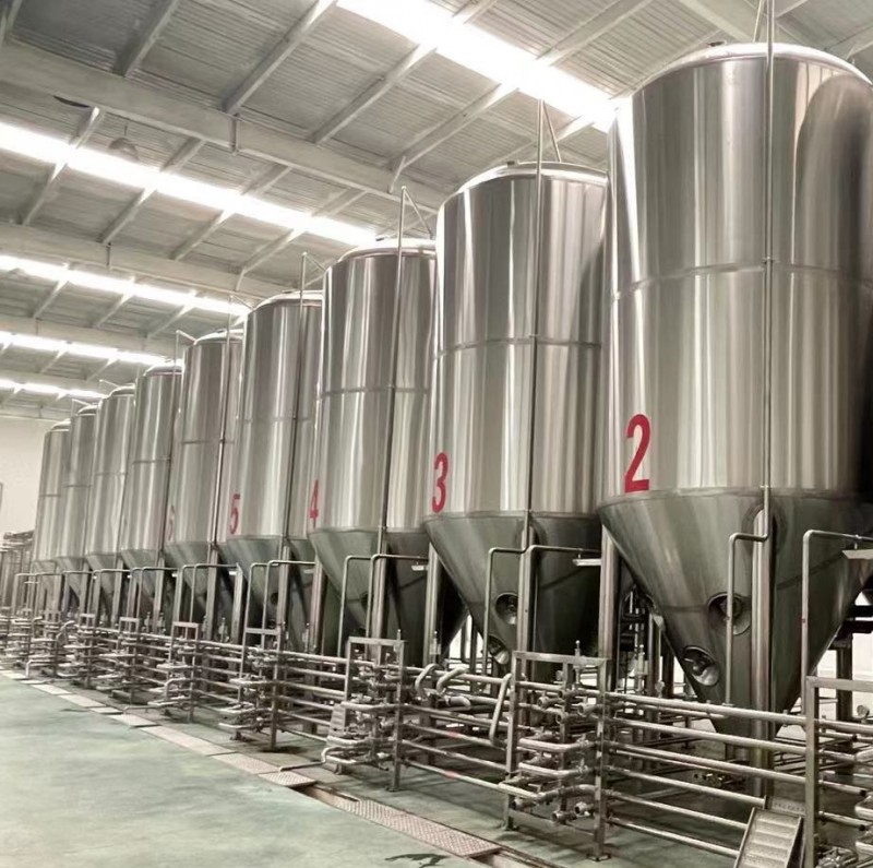 达州啤酒厂大型精酿啤酒设备日产15吨的啤酒设备厂家