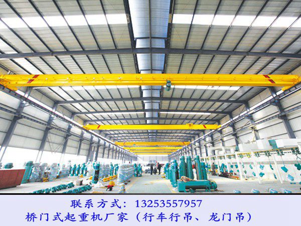 江西鹰潭单梁行车销售厂家3吨桥式电动单梁起重机