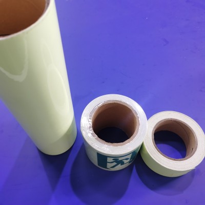 慧海供应PVC自发光夜光膜 荧光膜自发光胶带