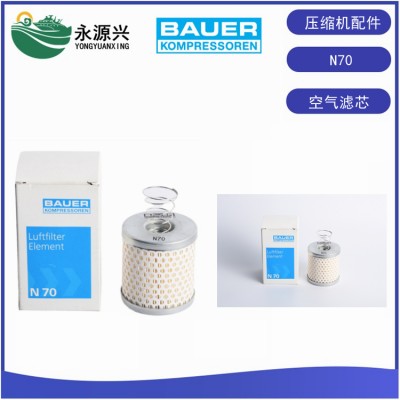 进口宝华BAUER宝华原装N70进气空气滤芯