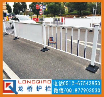 衡水广场隔离护栏 衡水商场道路广告护栏 龙桥