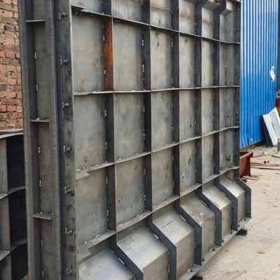 AB防撞墙模具AB墙模具钢模具抗震强