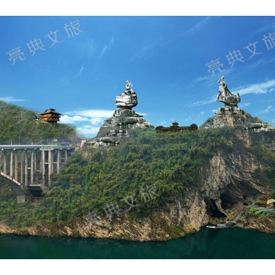 亮典文旅 重庆景区IP打造 重庆艺术景观设计 景区大门定制