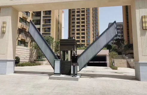 车辆出入管理系统厂家安装，任丘伸缩门厂家安装