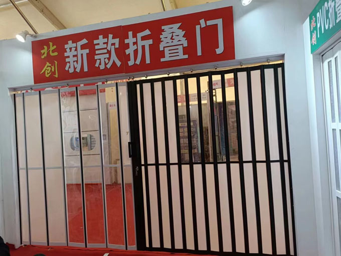 洗车行水晶折叠门河北 任丘生产厂家