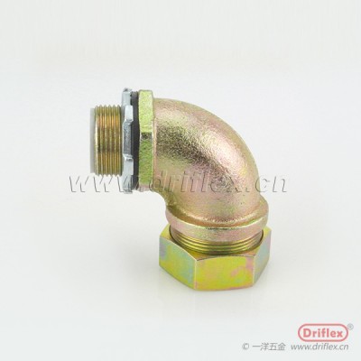 铁镀锌90度弯头机电设备穿线用3/8“到2”
