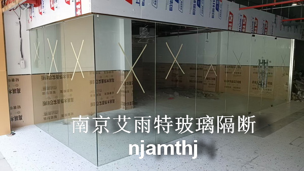 南京钢化玻璃门