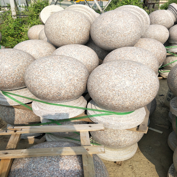 昆山石球、石墩、石凳子、苏州防撞墩供应