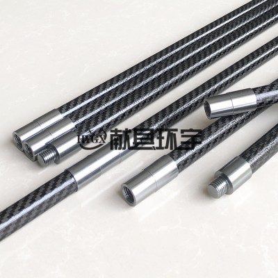 3K定制碳纤维管 碳纤维延长杆