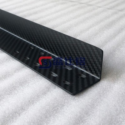 定制碳纤维L型工业件 建筑工程用工业包角定制