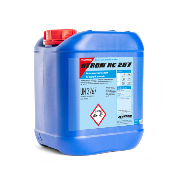 德国ZESTRON ATRON® AC 207水基碱性清洗液