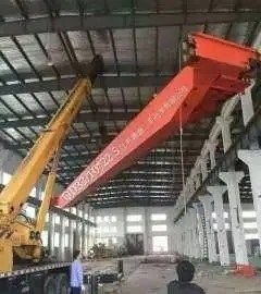 上海二手行车回收 废旧单跨行车房钢梁钢结构厂房拆除