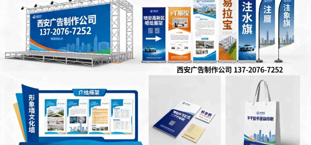 西安会议背景板|签到板|喷绘桁架|门形易拉宝|快展架拉网展架