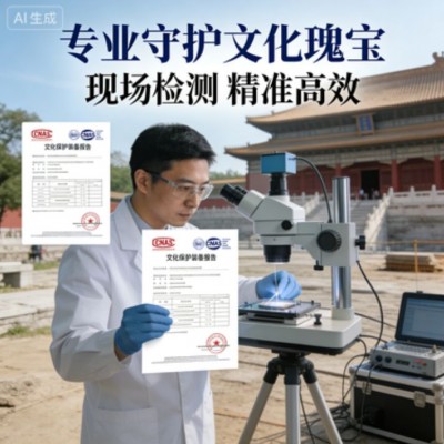 文物保护装备检测出 CNAS和CMA 报告