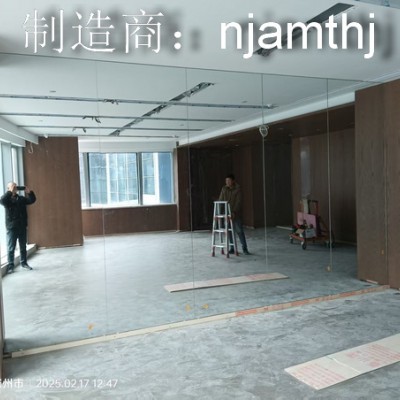 培训中心镜子安装、家用瑜伽镜子