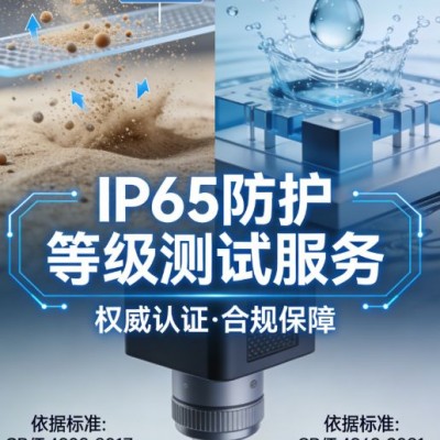 IP65防护等级测试服务