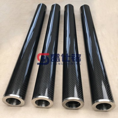 锂电专用碳纤辊轴 高精度 高模量 轻量化碳纤维辊