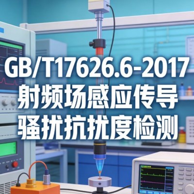 GB/T17626.6-2017射频场感应传导骚扰抗扰度检测