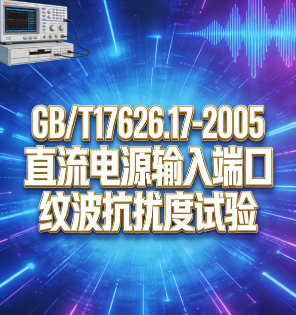 GB/T17626.17-2005直流电源端口纹波抗扰度试验