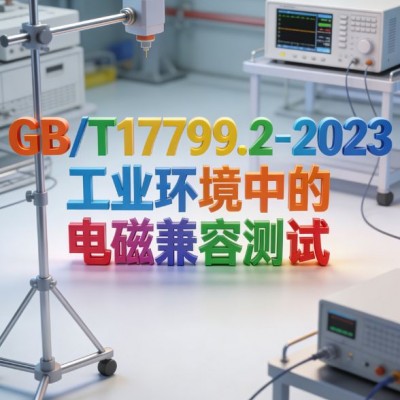 GB/T17799.2-2023工业环境中的电磁兼容测试