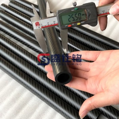 高强度碳纤维圆管 耐高温耐腐蚀 工业机械 医疗器械用