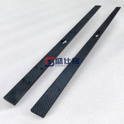精密加工碳纤维机械臂 工业机器人悬臂型材 耐磨寿命长