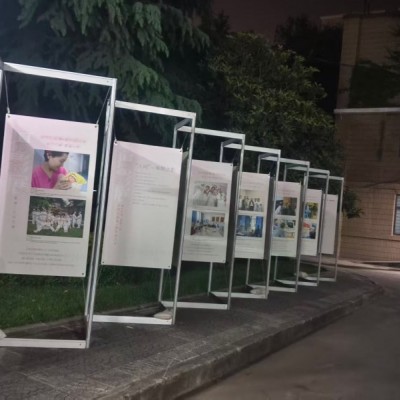西安展会喷绘桁架,西安书画展架西安摄影展板,西安活动庆典布置