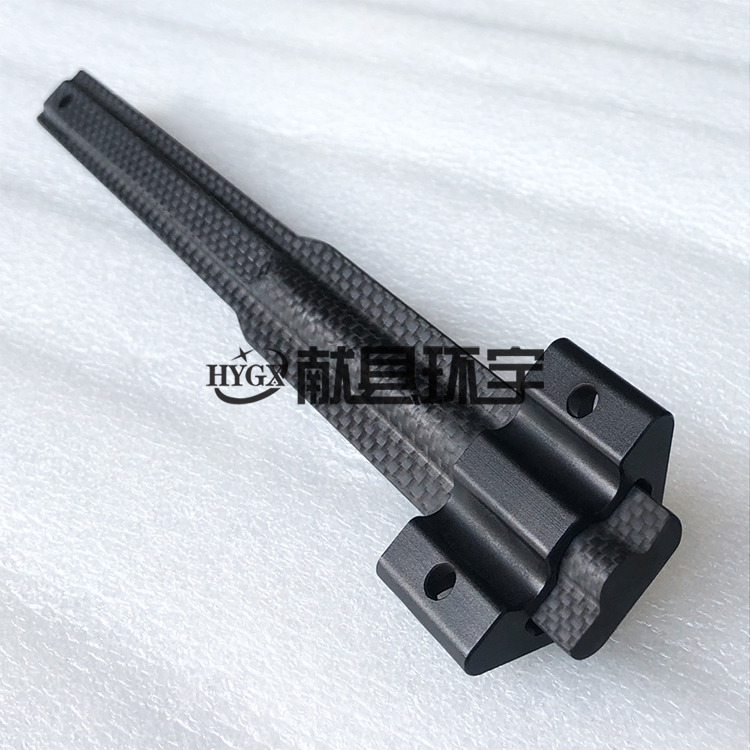 CNC 加工碳纤维异形棒 打孔开槽构件 机械设备配件
